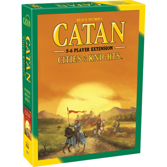 CATAN (5TH ED) | CITIES AND KNIGHTS  - 5/6 PLAYER EXTENSION