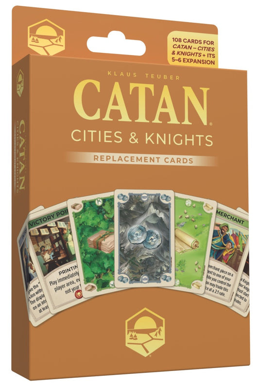 CATAN (6TH EDITION) | CITIES AND KNIGHTS REPLACEMENT CARDS