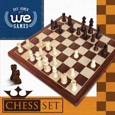 CHESS SET WLNT 12'' 2-1/2 KING