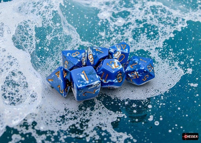 CHESSEX 7 DICE SET | BRUSH