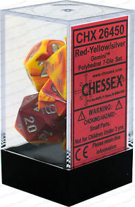 CHESSEX 7 DICE SET | GEMINI