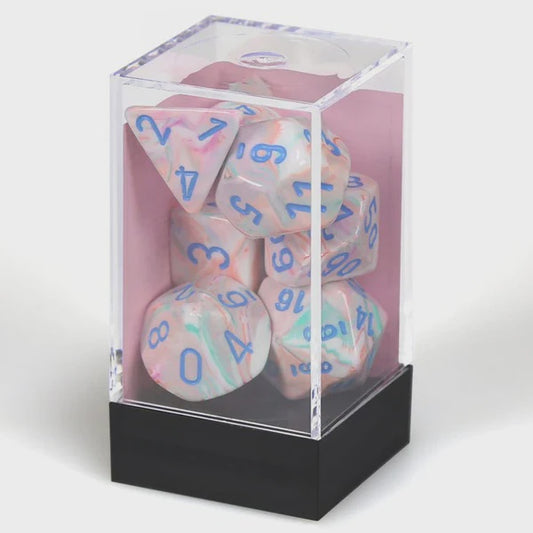 CHESSEX 7 DICE SET MINI | FESTIVE