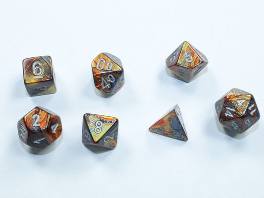 CHESSEX 7 DICE SET MINI | LUSTROUS