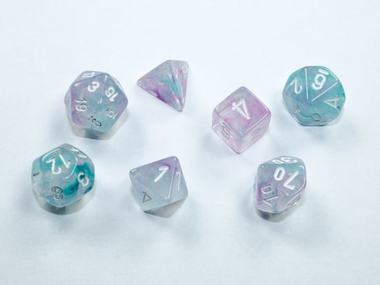 CHESSEX 7 DICE SET MINI | NEBULA