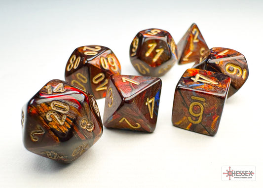 CHESSEX 7 DICE SET | SCARAB