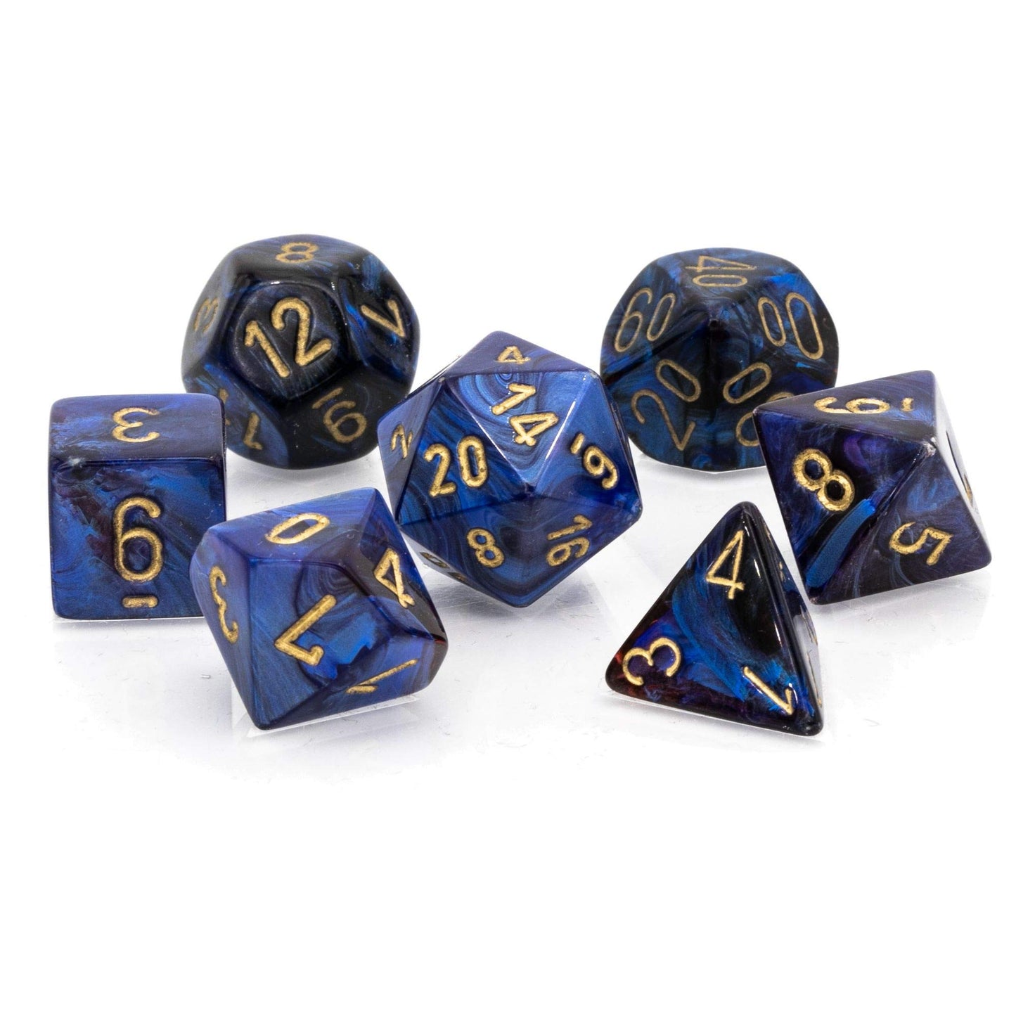CHESSEX 7 DICE SET | SCARAB