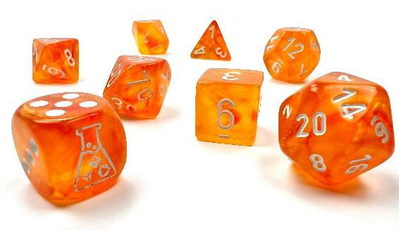 CHESSEX 8 DICE SET | LAB DICE