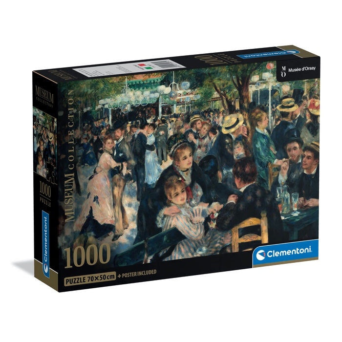 CLE 1000 PC | MUSEUM - BAL DU MOULIN (RENOIR) W/ POSTER