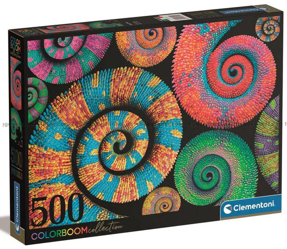 CLEMENTONI - COLORBOOM CURLY TAILS 500pc