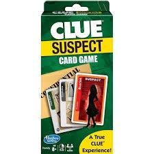 CLUE | SUSPECT CARD GAME