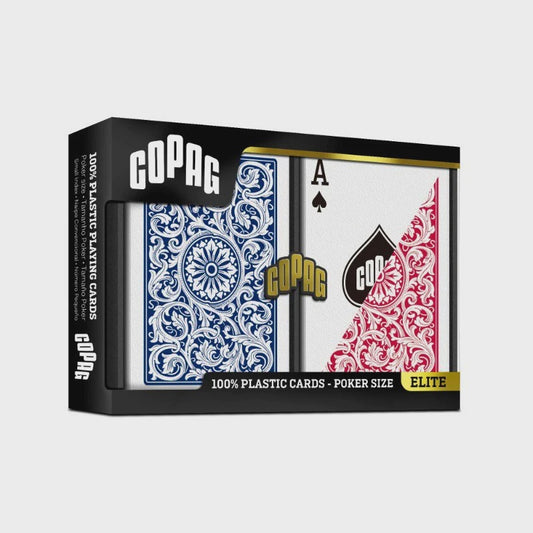 COPAG | 2 PACK - STANDARD DECK (100% PLASTIC)