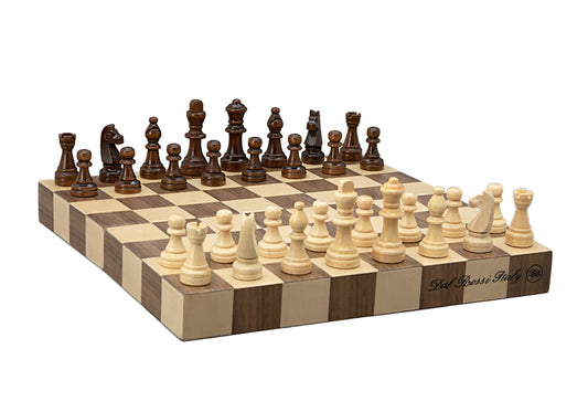 DAL ROSSI | CHESS SET 9" WOOD MAGNETIC