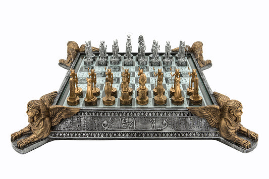 DAL ROSSI | CHESS SET EGYPTIAN - BLACK SPHINX