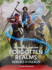 DND FORGOTTEN REALMS  HEROES OF  FAERUN PLAYER EXP