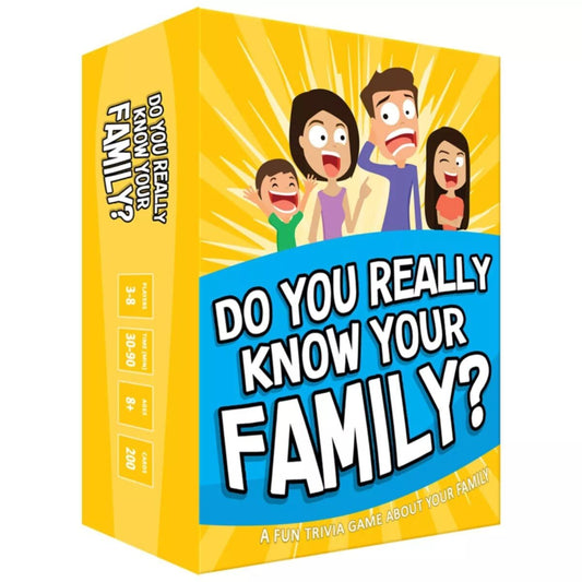 DO YOU REALLY KNOW YOUR FAMILY?