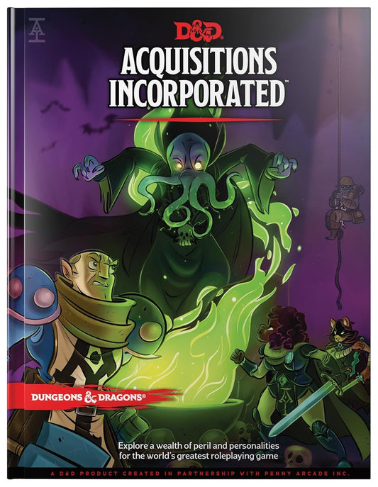 DUNGEONS & DRAGONS 5E | ACQUISITIONS INCORPORATED H/COVER
