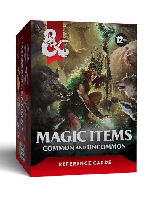 DUNGEONS & DRAGONS 5.5E | REFERENCE CARDS - MAGIC ITEMS: COMMON & UNCOMMON