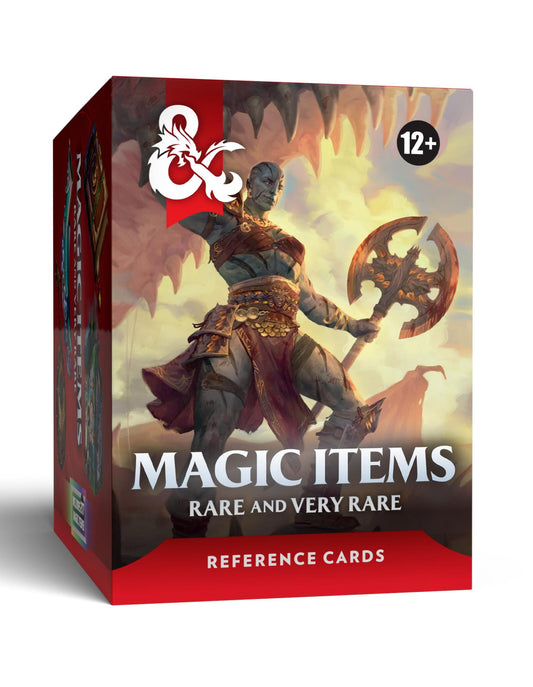 DUNGEONS & DRAGONS 5.5E | REFERENCE CARDS - MAGIC ITEMS: RARE & VERY RARE