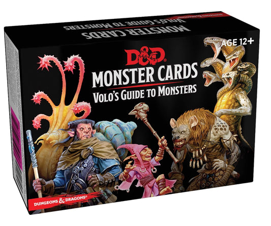DUNGEONS & DRAGONS | SPELLBOOK CARDS - VOLO'S GUIDE TO MONSTERS