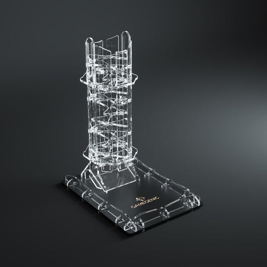 GAMEGENIC PREMIUM DICE TOWER - CRYSTAL
