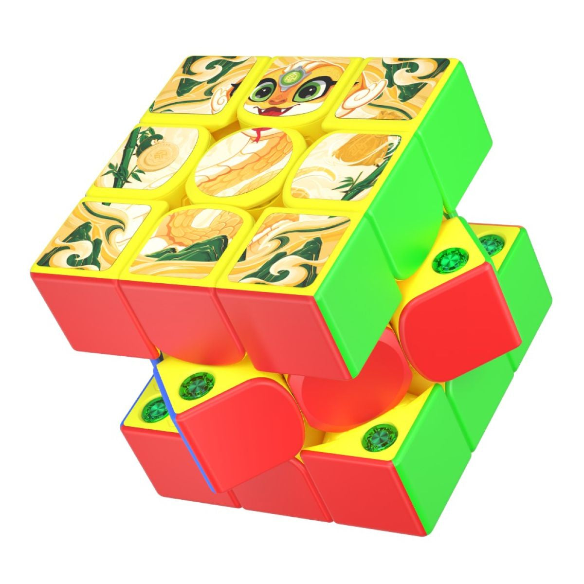 GAN 356 M E - 2025 LUNAR NEW YEAR ED 3X3 CUBE
