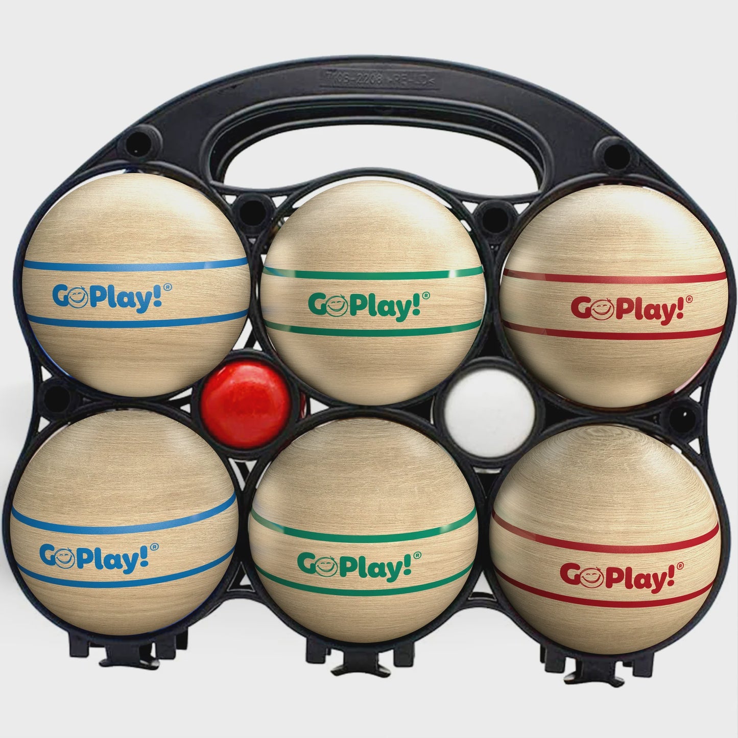 WOODEN BOCCE SET