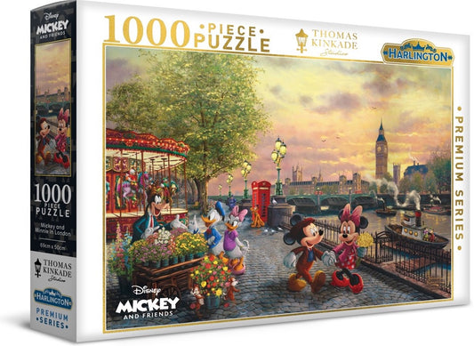 KINKADE 1000 PC | DISNEY - MICKEY AND MINNIE IN LONDON