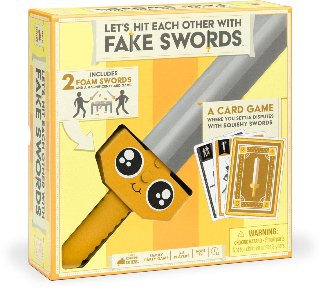 LETS HIT EACH OTHER WITH FAKE SWORDS