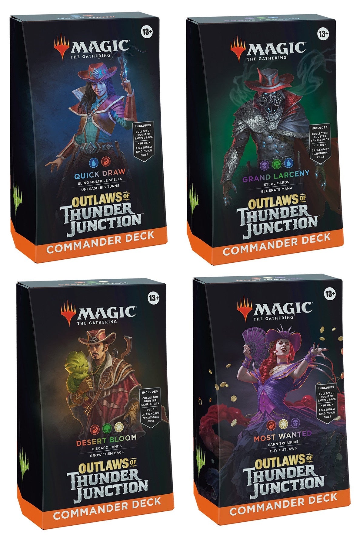 MAGIC: THE GATHERING | COMMANDER DECK - OUTLAWS OF THUNDER JUNCTION