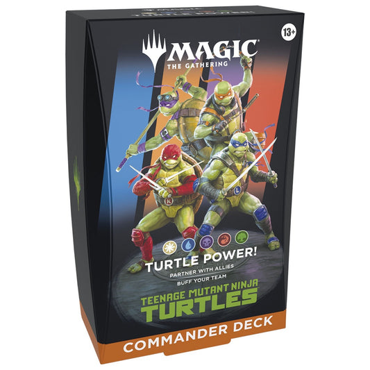 MAGIC THE GATHERING | TEENAGE MUTANT NINJA TURTLES - COMMANDER DECK