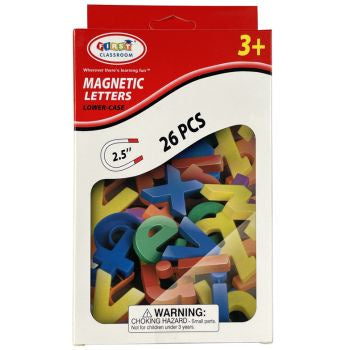 MAGNETIC LETTERS | LOWER-CASE - 26 PCS