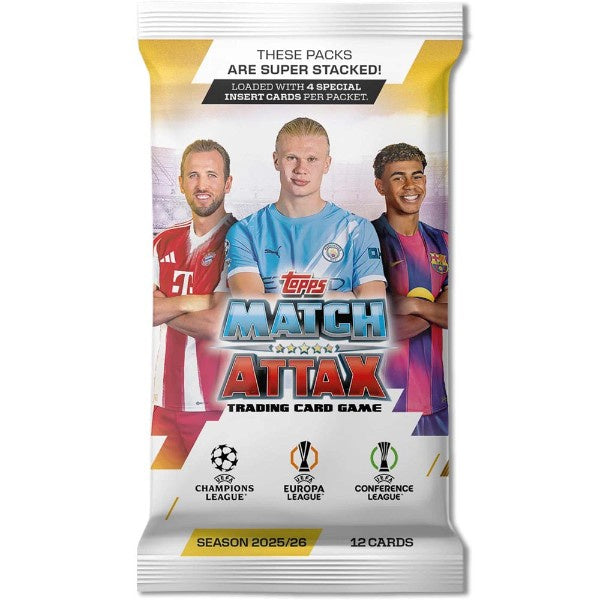 MATCH ATTAX TCG | UEFA CHAMPIONS LEAGUE 25/26 - BOOSTER PACK