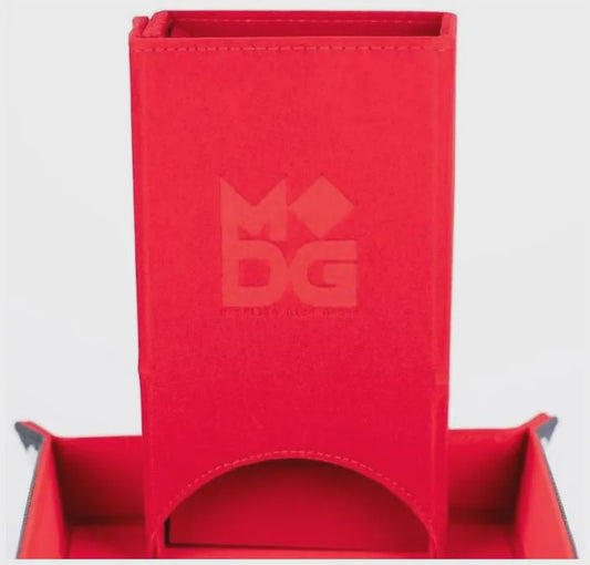 MDG | FOLD UP VELVET DICE TOWER (RED)