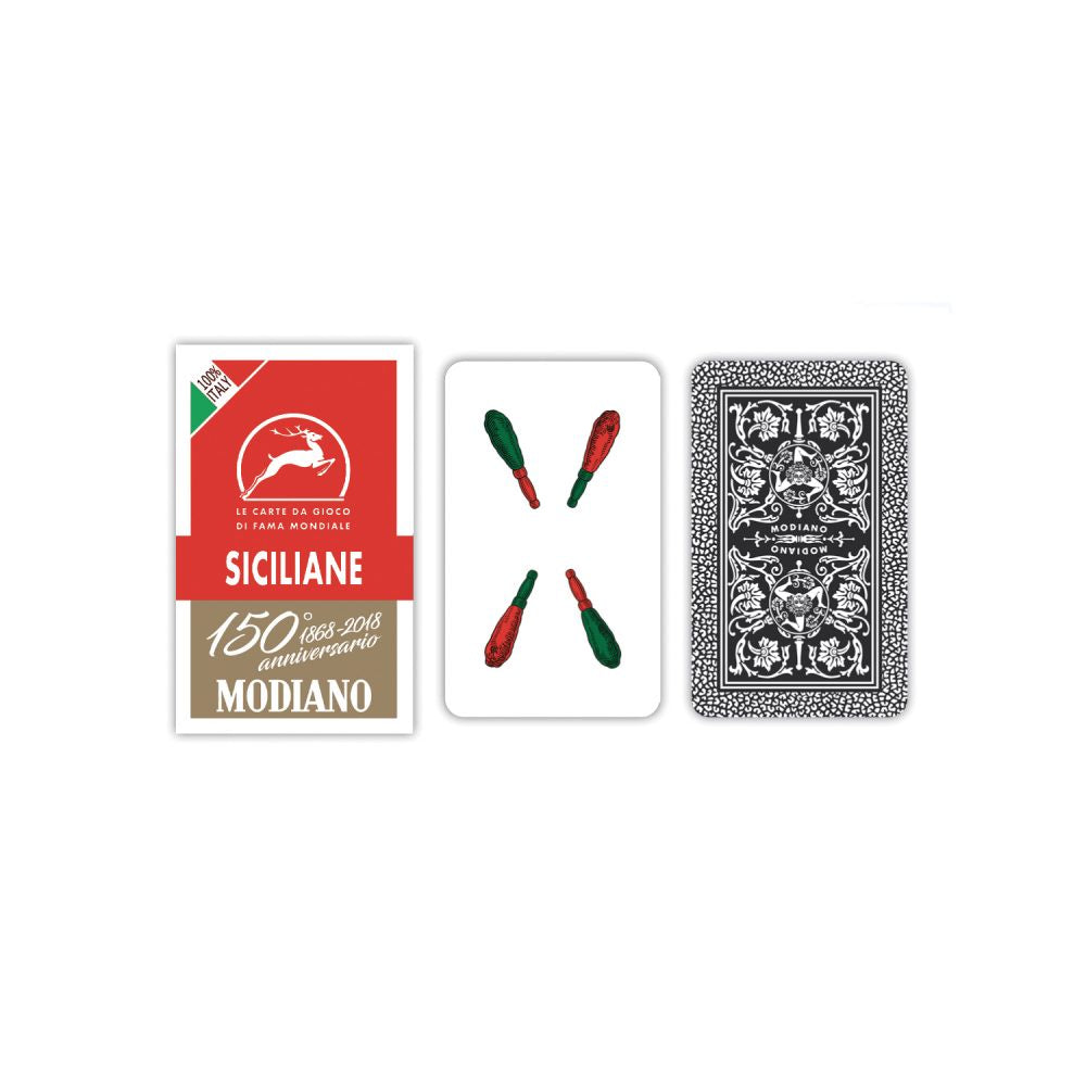MODIANO CARDS | SICILIANE PLATINUM 100% PLASTIC