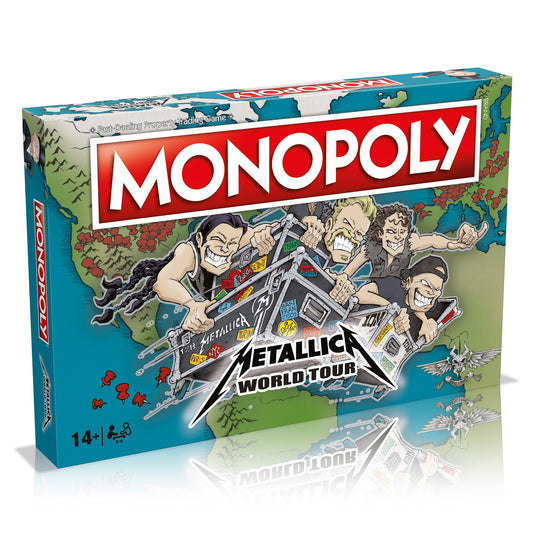 MONOPOLY METALLICA WORLD TOUR