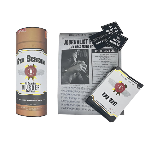 MURDER MYSTERY NIGHT | GYM SCREAM TUBE