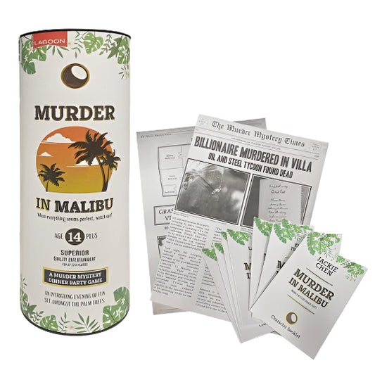MURDER MYSTERY NIGHT | MURDER IN MALIBU TUBE