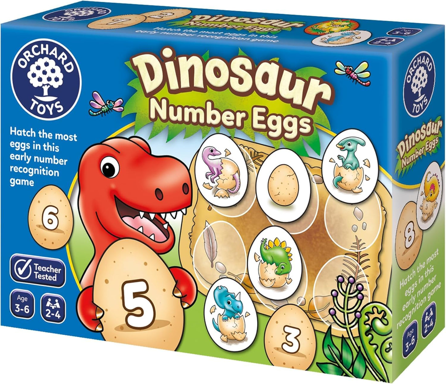 ORCHARD TOYS | DINOSAUR NUMBER EGGS