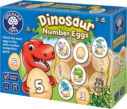 ORCHARD TOYS | DINOSAUR NUMBER EGGS