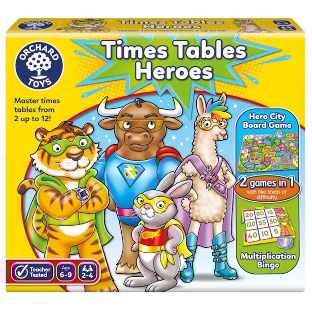 ORCHARD TOYS | TIMES TABLES HEROES