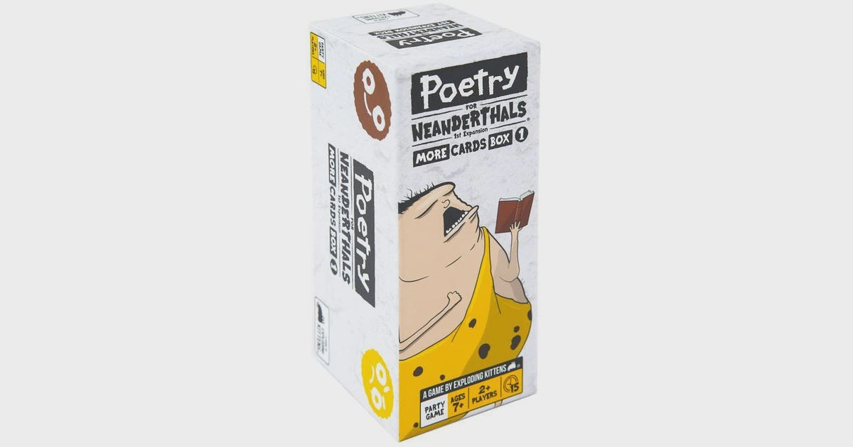 POETRY FOR NEANDERTHALS | MORE CARDS BOX