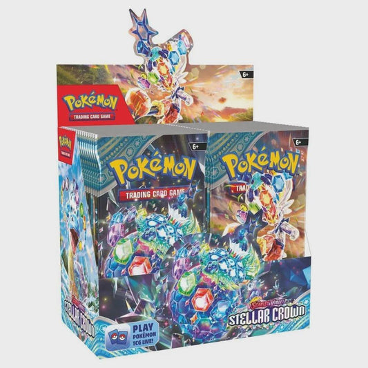 POKEMON TCG | BOOSTER BOX - SCARLET & VIOLET: STELLAR CROWN