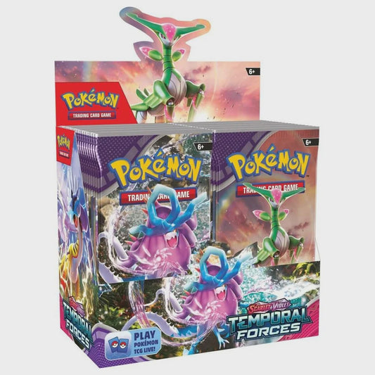 POKEMON TCG | BOOSTER BOX - SCARLET & VIOLET: TEMPORAL FORCES