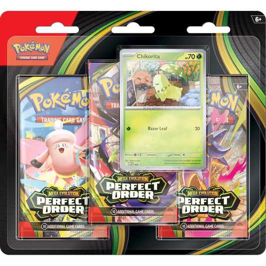 POKEMON TCG | MEGA EVOLUTIONS: PERFECT ORDER - 3 BOOSTER BLISTER