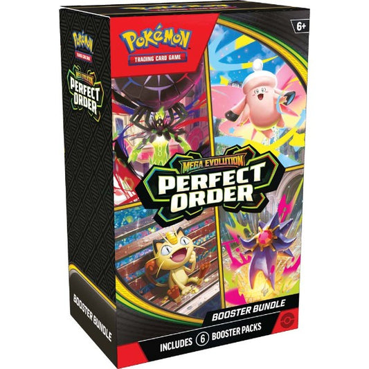 POKEMON TCG | MEGA EVOLUTIONS: PERFECT ORDER - BOOSTER BUNDLE
