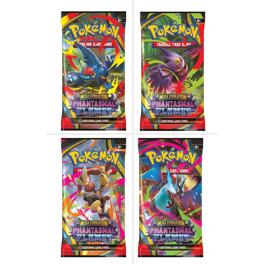 POKEMON TCG | MEGA EVOLUTIONS: PHANTASMAL FLAMES - BOOSTER