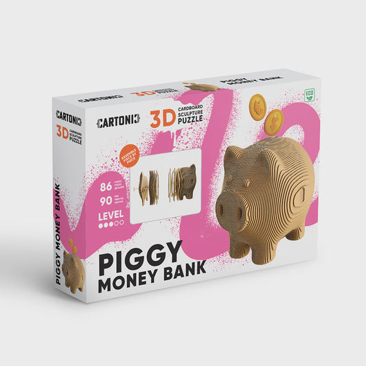 CARTONIC | 3D PIGGY MONEY BANK