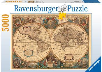 RAVENSBURGER Historical World Map 5000PC Puzzle