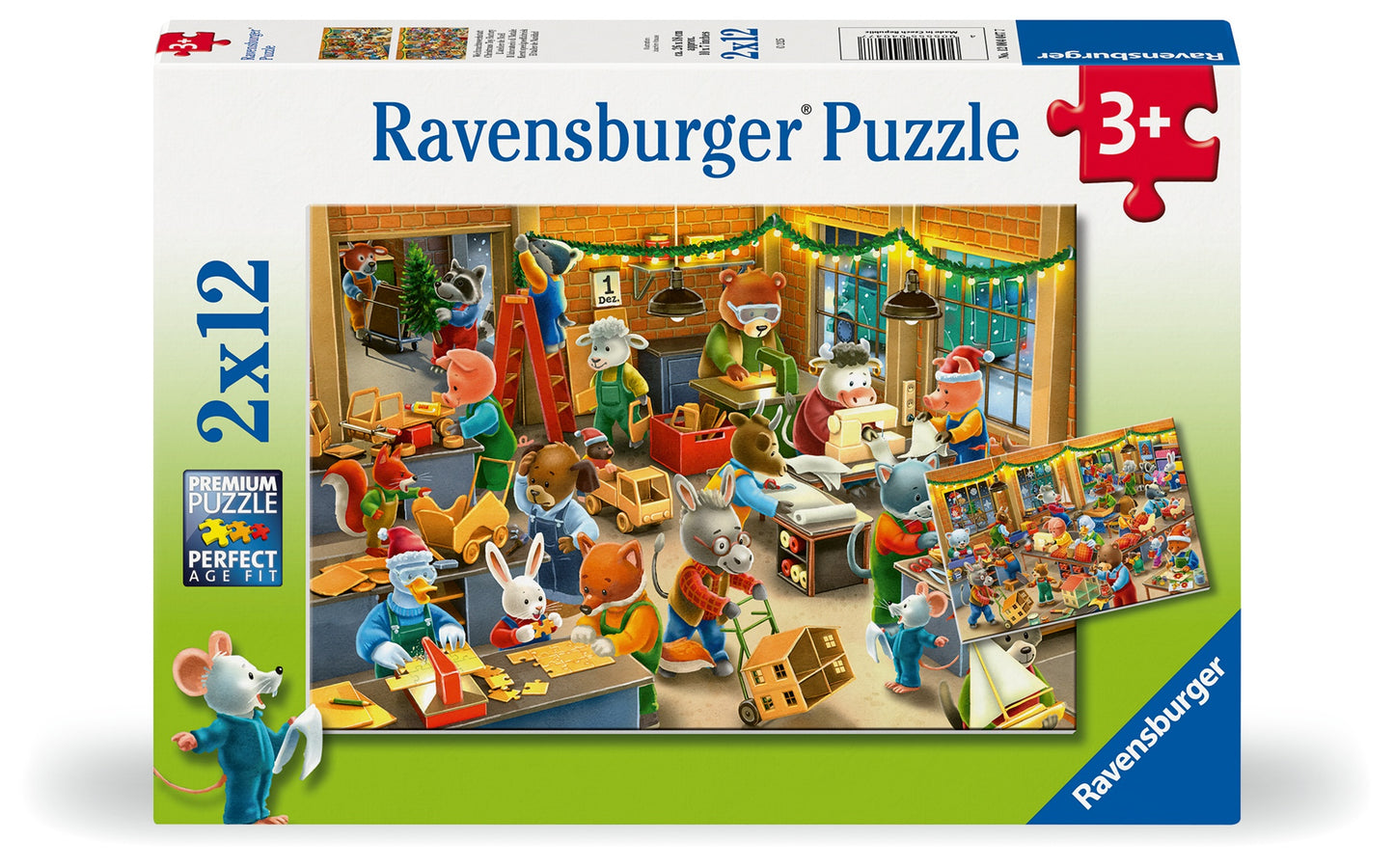 RB (3+) 12 PC x2| CHRISTMAS TOY FACTORY