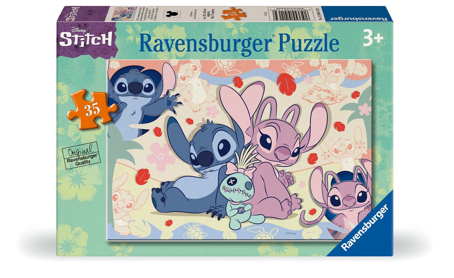 RB (3+) 35 PC | DISNEY - STITCH: ENJOY SOME TIME TOGETHER